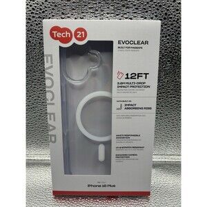 Tech21 EVOCLEAR Magsafe Case For Apple iPhone 16 Plus